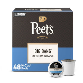 Peet's Big Bang box of 48 pods for quick, consistent mornings.