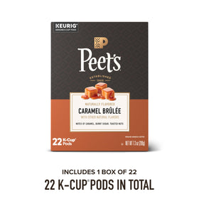 Peet's Brazil Arabica single-origin beans for nuanced balance.