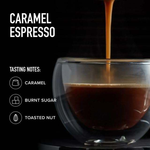 Aluminum packaging for Peet's Caramel Espresso Capsules