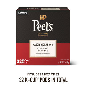 Dark roast K-Cup pods deliver rich, full-bodied aroma for Keurig brews