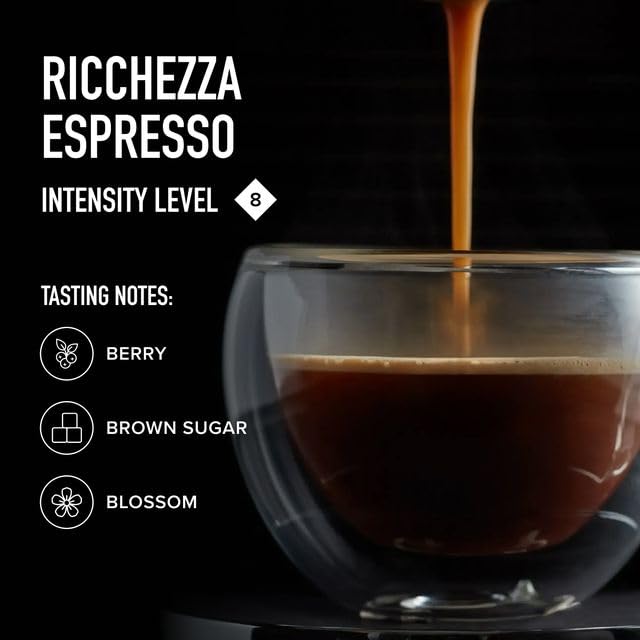 Peet's Ricchezza capsules compatible with Nespresso Original machines.