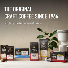 Peet's sourcing with impact supporting farming communities.