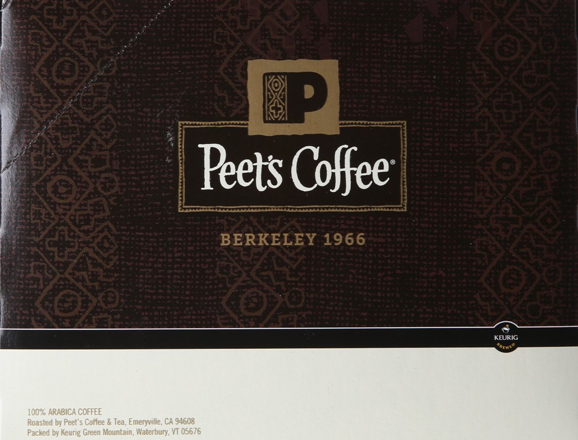 Peet’s House Blend K-Cup in Keurig brewer, bright and balanced flavors