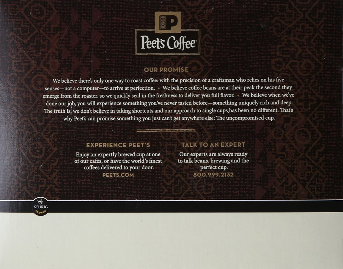 Peet’s House Blend steam rising from cup, inviting aroma