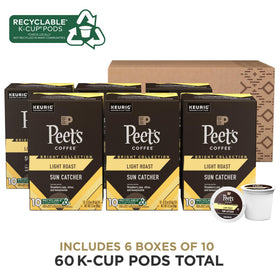 Peet's Sun Catcher notes of strawberry jam and citrus brighten morning coffee.