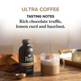 French toast with a drizzle of Ultra Coffee Concentrate for rich flavor.