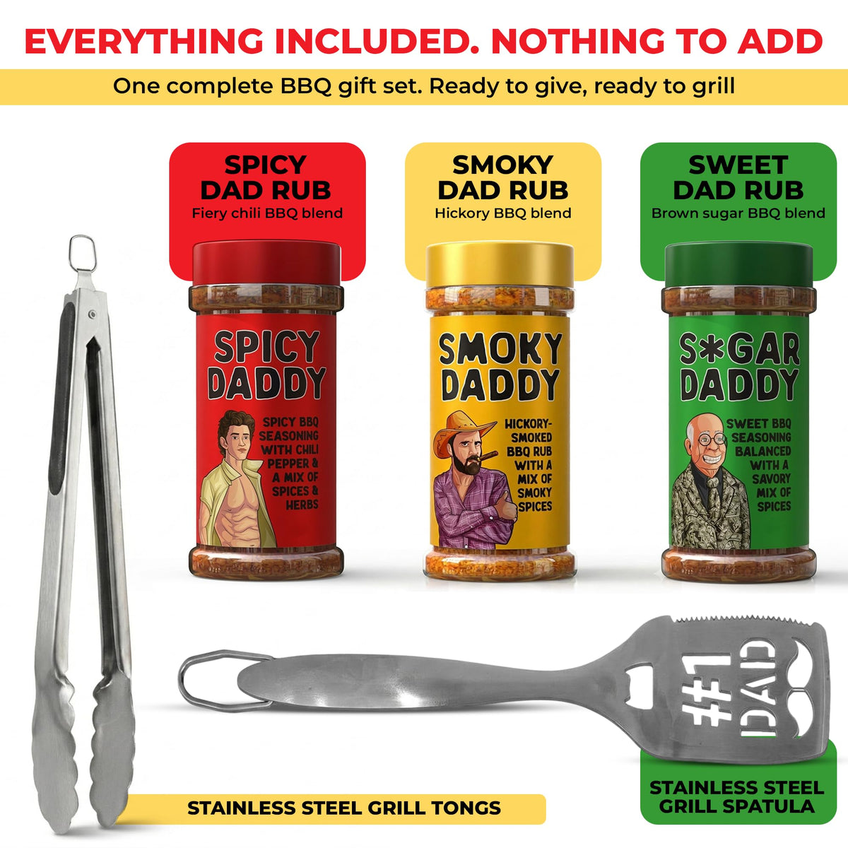 Pelto Dad BBQ Gift Set Gift-ready packaging for easy gifting.