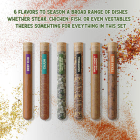 Pelto Italian Herb Salt tube ideal for steaks and vegetables.