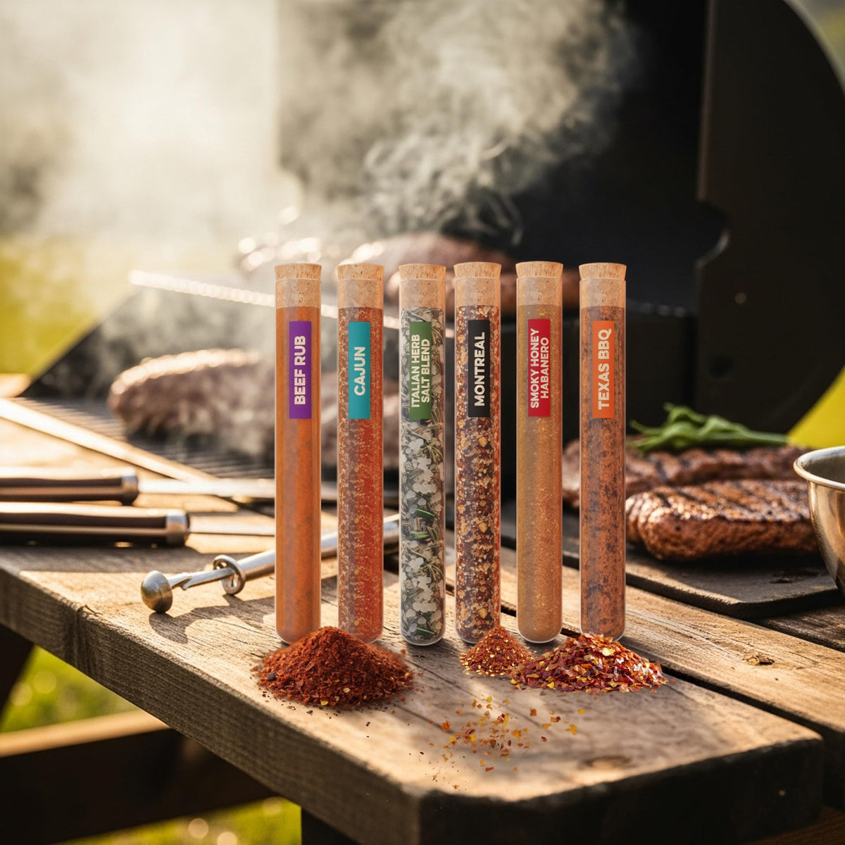 Pelto Montreal spice tube delivers steakhouse-inspired savory notes.