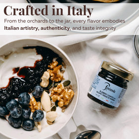 Peninsola Modena balsamic vinegar glass adds depth to fruit