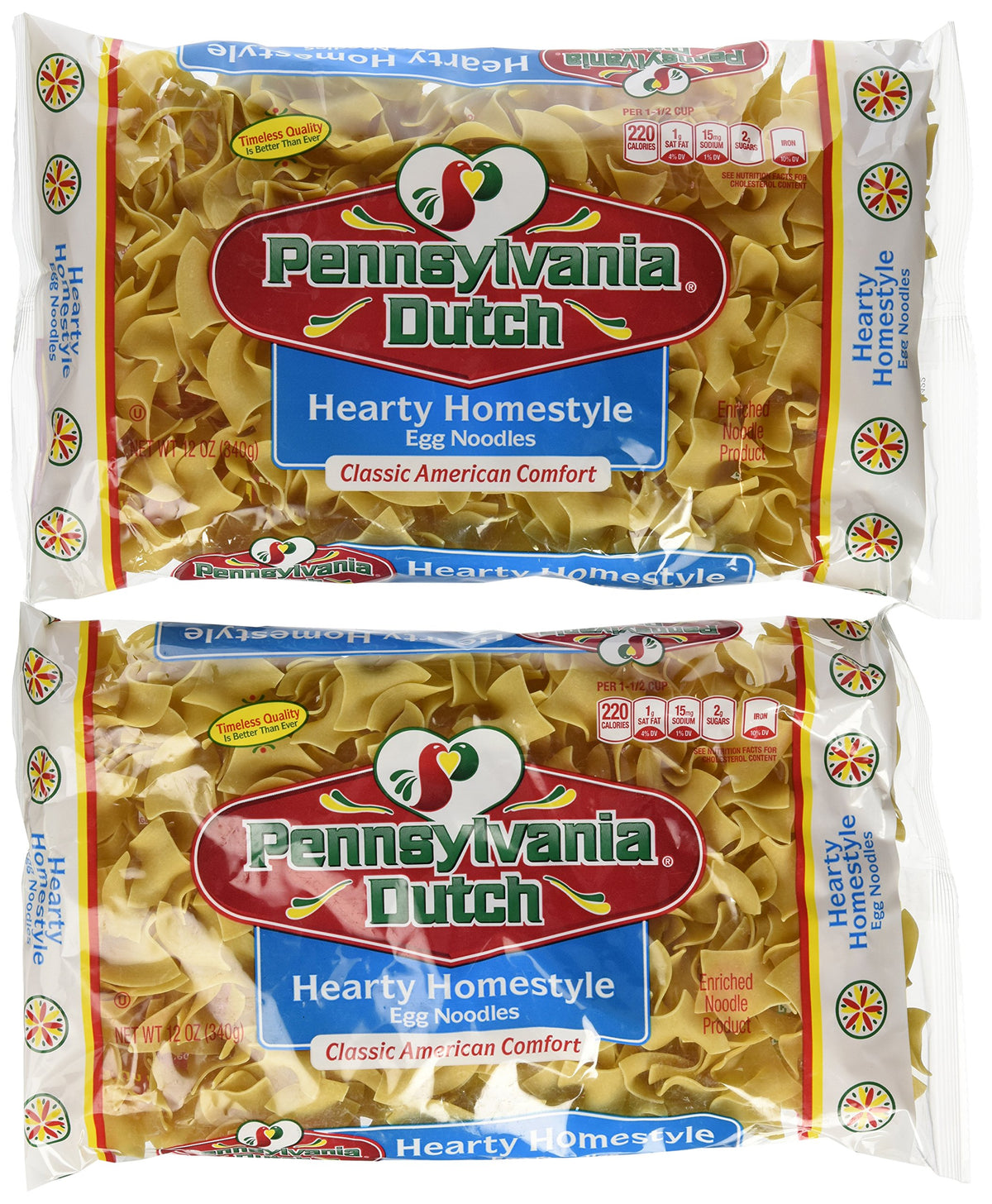 Pennsylvania Dutch egg noodles in a cozy bowl, great for comforting soups.