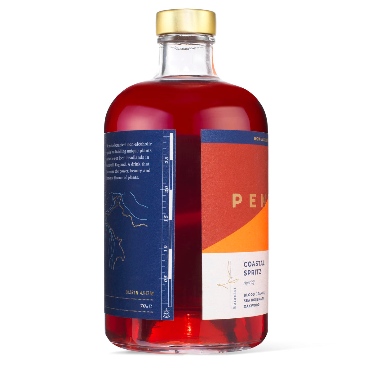 Pentire Coastal Spritz party-setup suggests elegant alcohol-free entertaining.