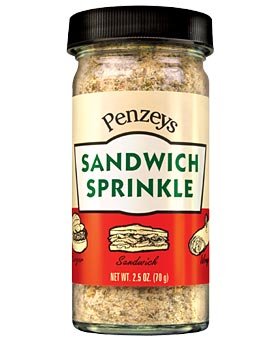 Penzeys Sandwich Sprinkle jar adds bold flavor to sandwiches and salads
