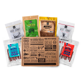 People’s Choice Beef Jerky Keto-Friendly Sugar-Free Slices highlight low-carb snack options.