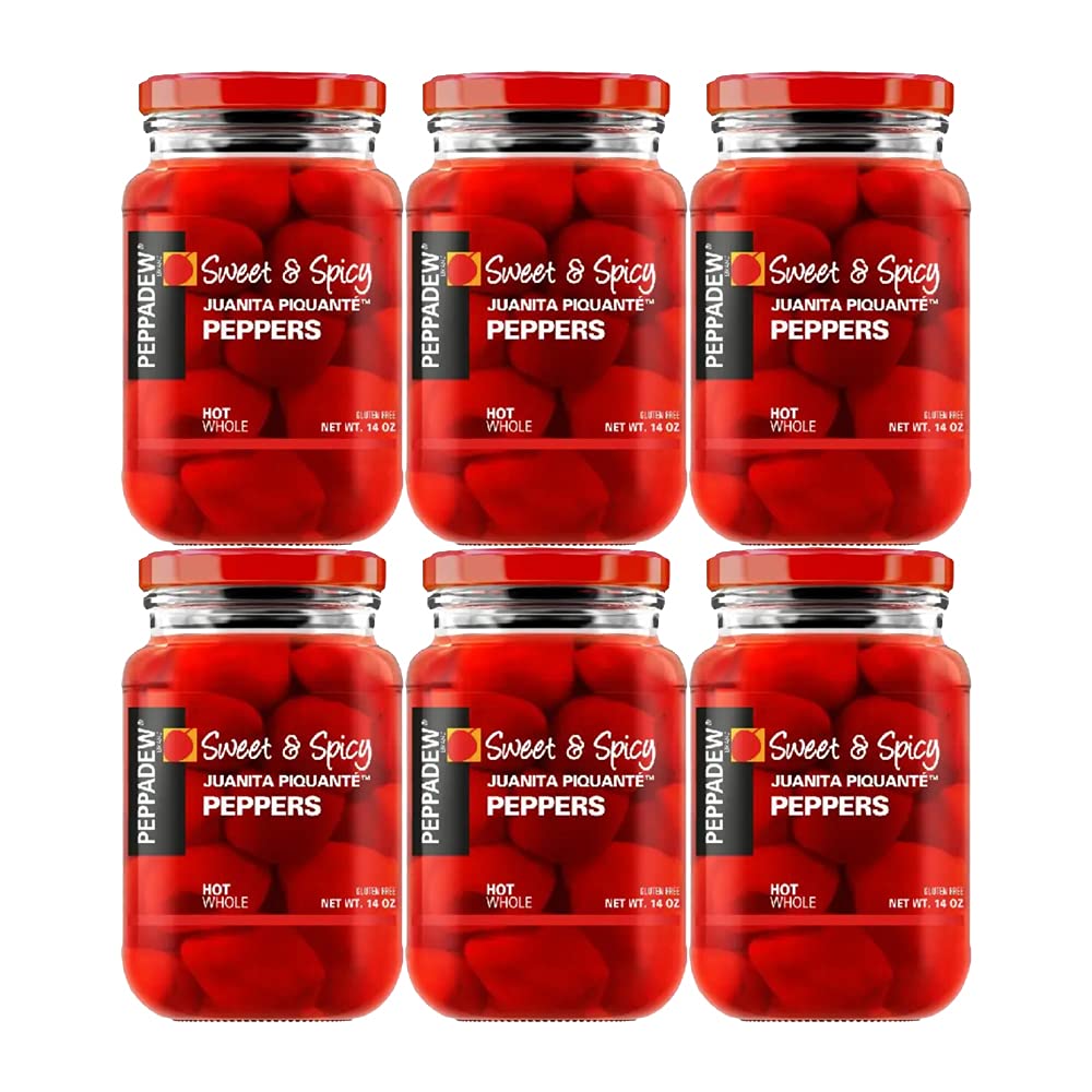 Peppadew Hot Peppers bundle front view highlighting bold, fruity heat.