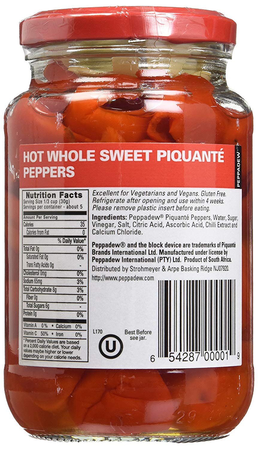 Peppadew Juanita peppers sliced on a sandwich for a zingy meal.