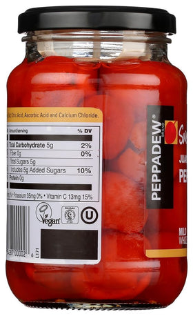 Peppadew Mild 6-pack on shelf ready for easy grocery picks.