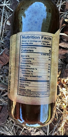 Close-up of Worshyoursister label highlighting USA-made craft.