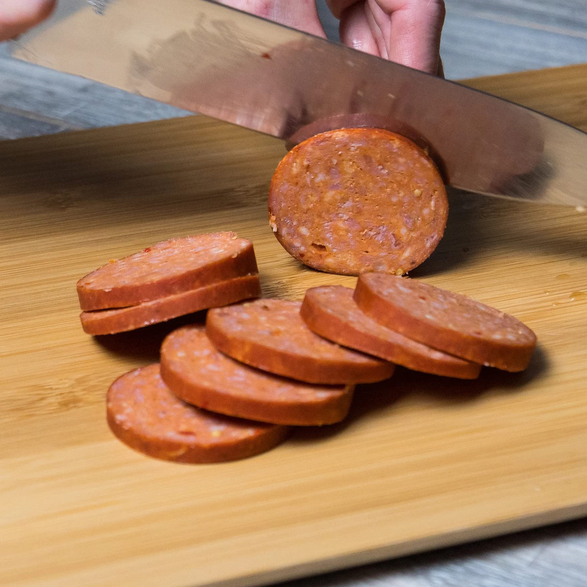 Pepper Joe's Carolina Reaper on a charcuterie board, ideal for snacking.