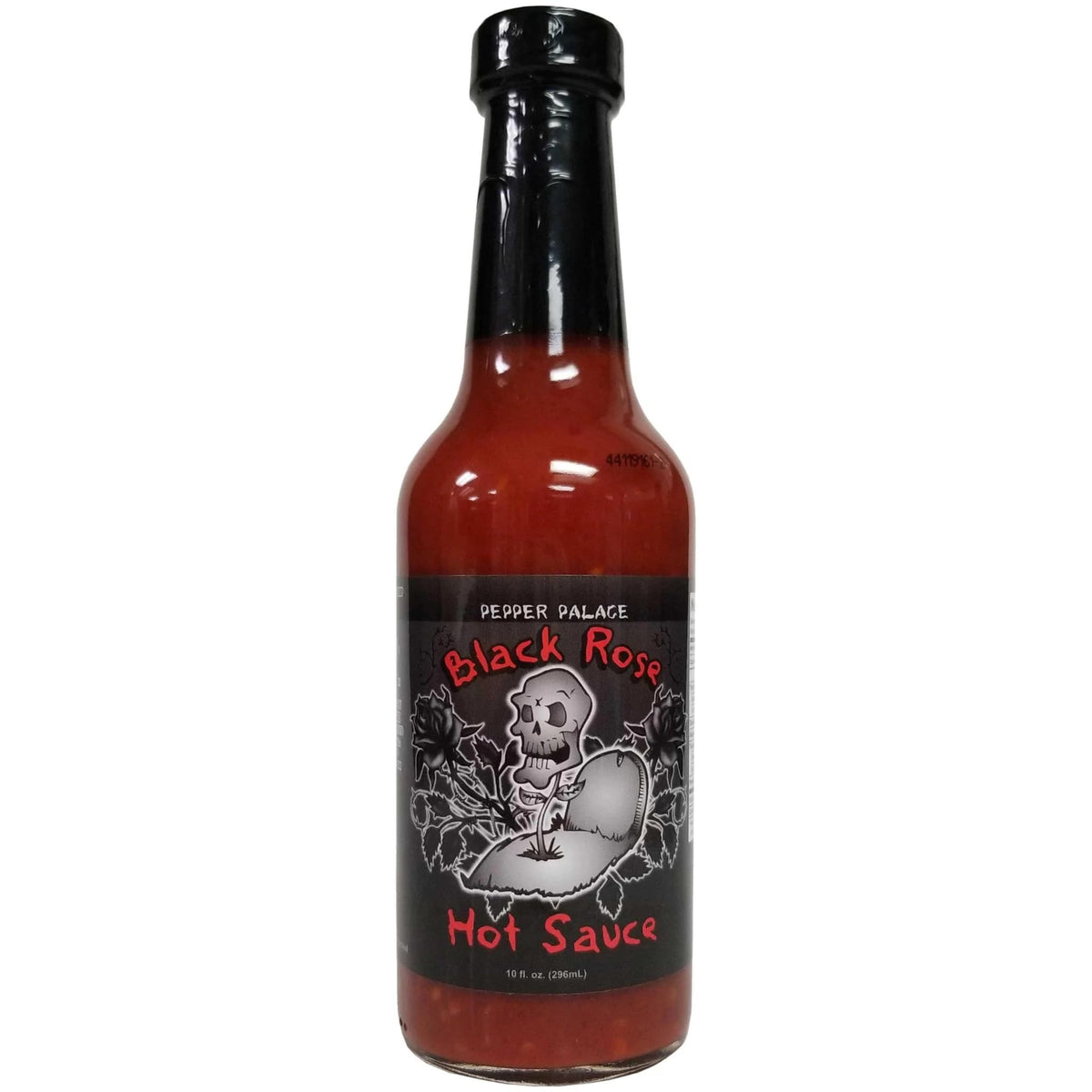 Pepper Palace Black Rose Hot Sauce bottle front for bold everyday flavor