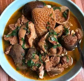 Pepper Soup Seasoning aroma close-up signals fresh spices.