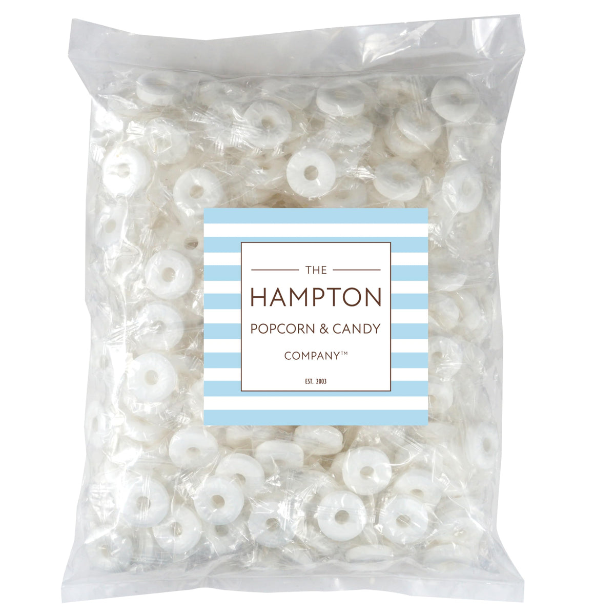 Peppermint Lifesavers individually wrapped for on-the-go freshness.