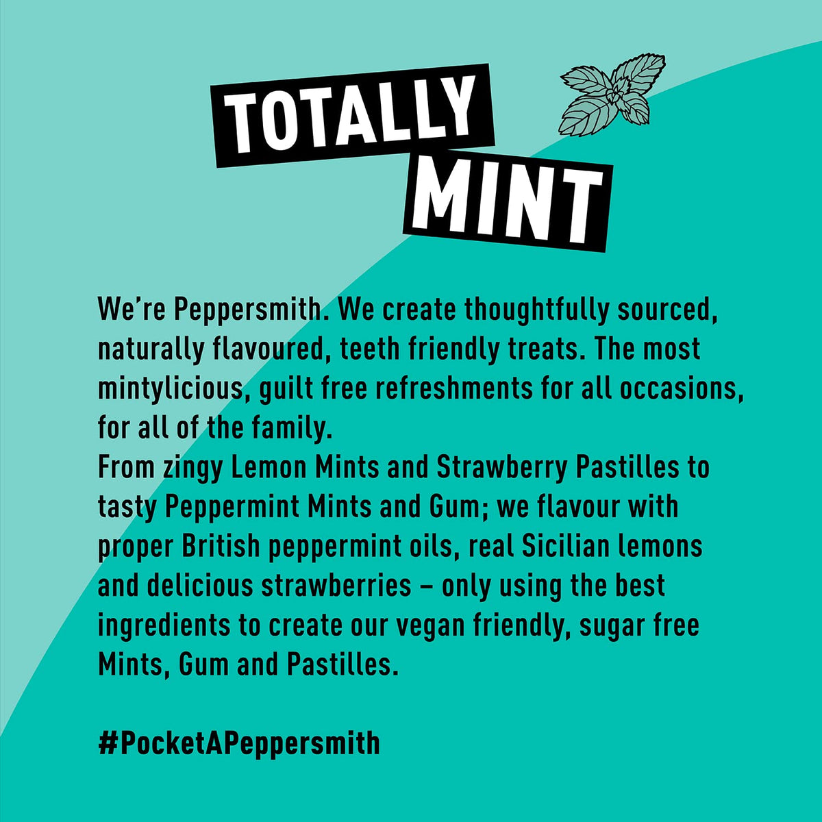 Peppersmith Long-lasting peppermint mints with a cooling finish
