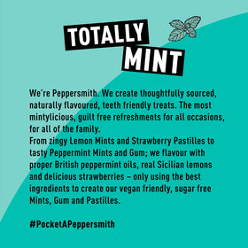 Peppersmith Long-lasting peppermint mints with a cooling finish
