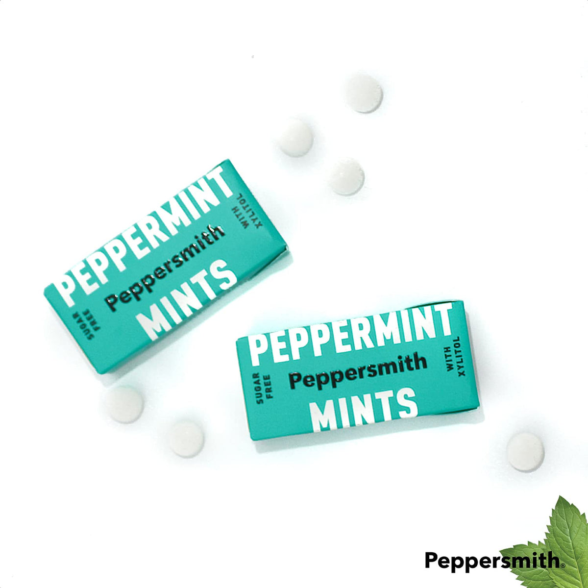 Peppersmith foil-packaging image showing portable mint packs