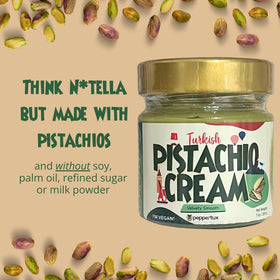 Peppertux Pistachio Butter Spread on toast for a flavorful breakfast.