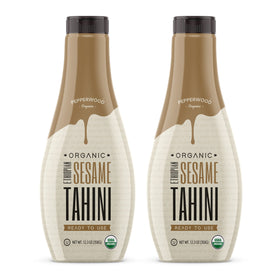 Pepperwood Organics Ethiopian Tahini squeezable cream for quick hummus and dips