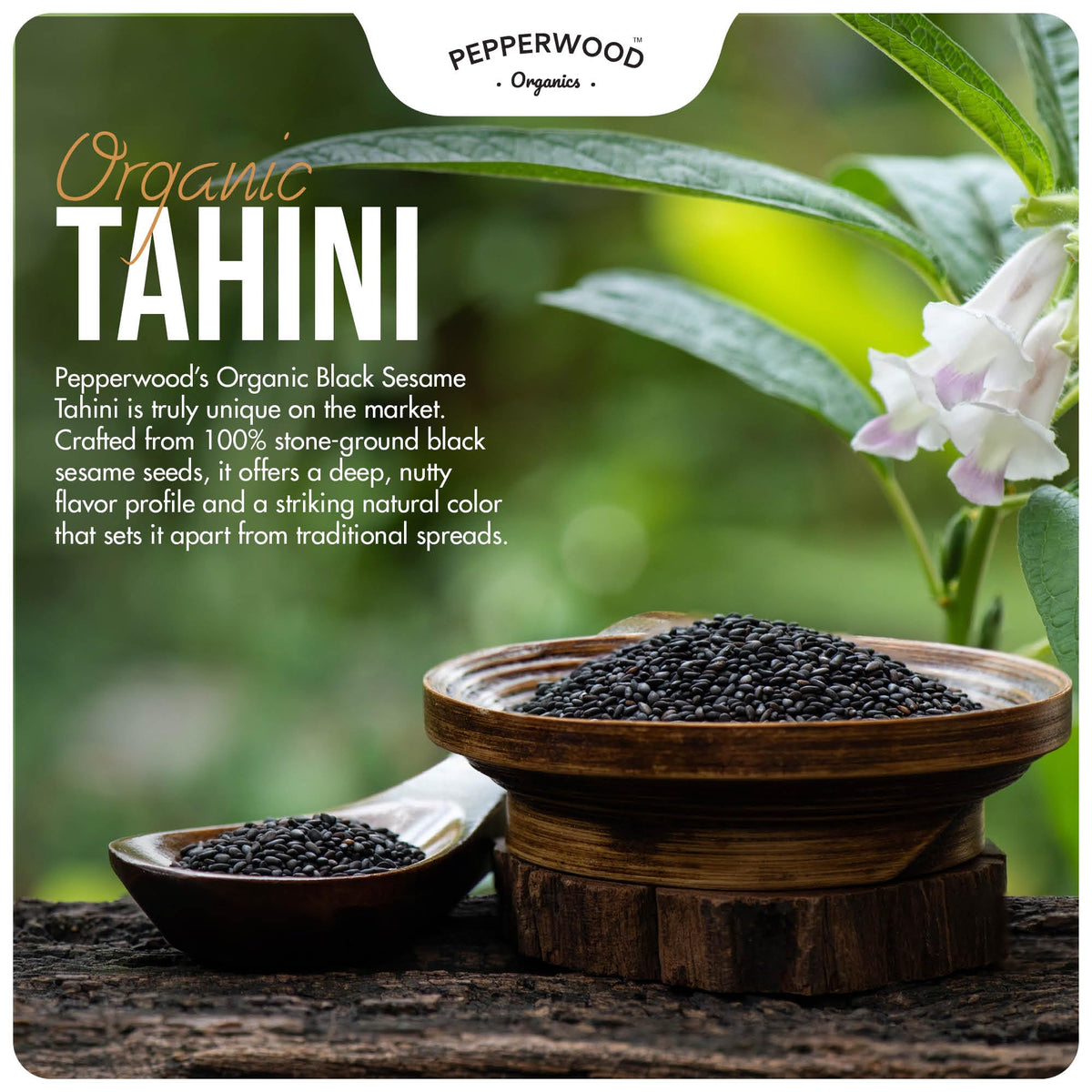 Pepperwood Organics organic kosher label emphasizes certified quality and clean ingredients.