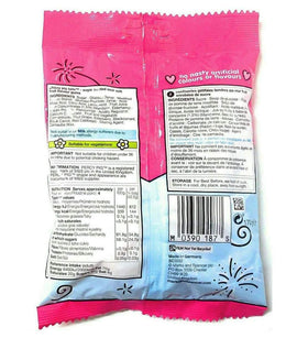 Percy Pigs Phizzy Pig Tails closeup, bite-sized fruity gums with a hint of fizz.