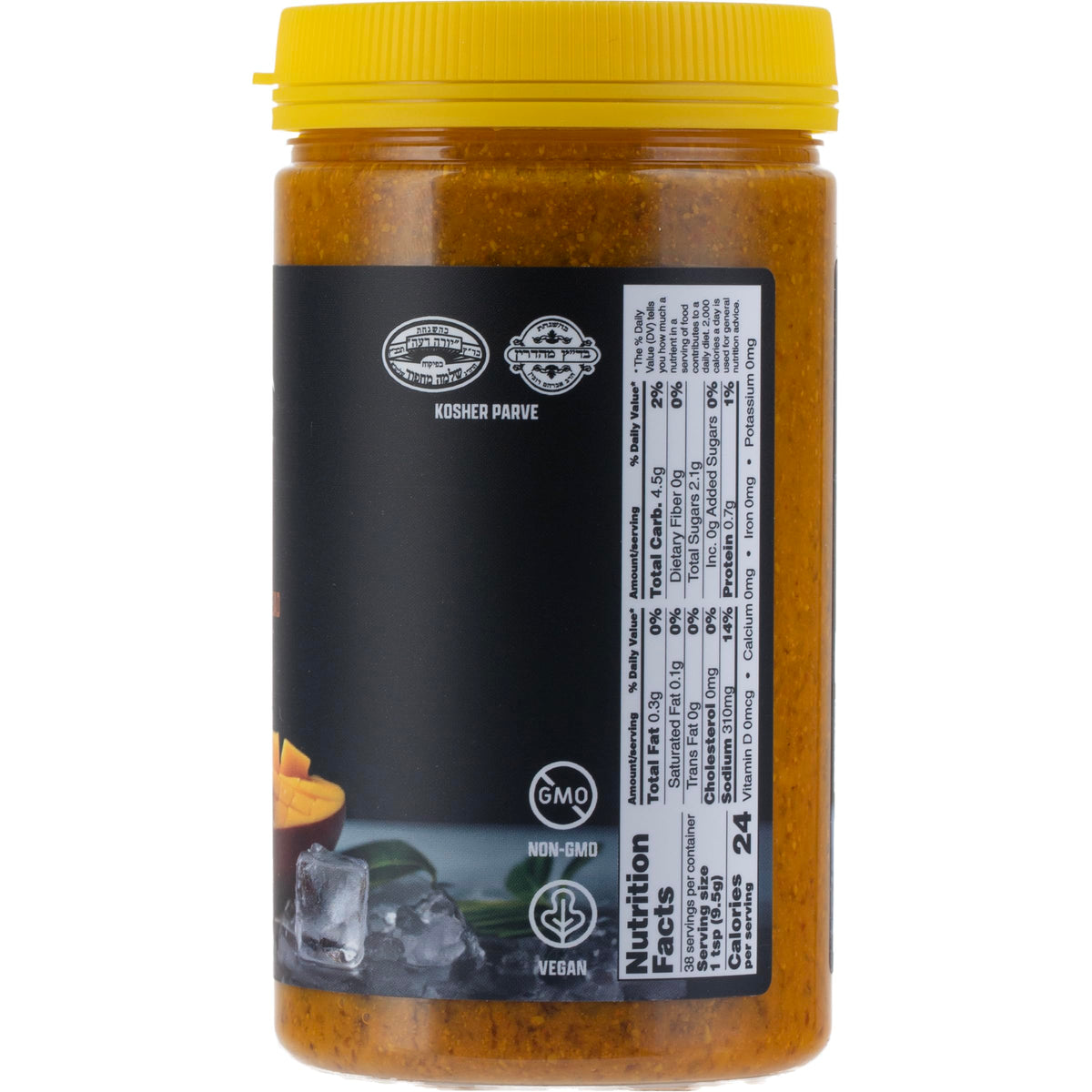 Pereg Amba jar on kitchen counter signals easy everyday use.