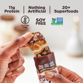 Perfect Bar Choco Crisp open pack, perfect for refrigerated freshness on the go.