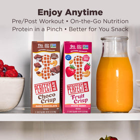 Perfect Bar refrigerated display communicates freshness and optimal taste.