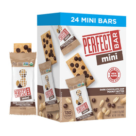 Perfect Bar Mini wrapped for an on-the-go protein boost.