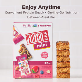 Perfect Bar Mini PB&J quinoa crisps detail highlights crunch
