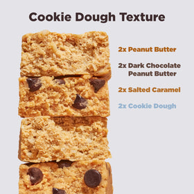 Perfect Bar original peanut butter bar close-up for creamy texture and energy.