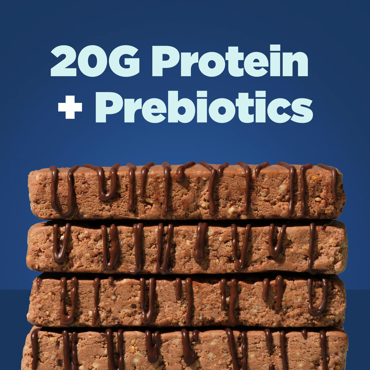 Close-up of soft-crisp texture with chocolate and peanut butter flavor for a satisfying bite.