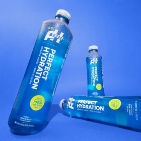 Case of 12 Perfect Hydration 9.5+ pH bottles for busy weeks.