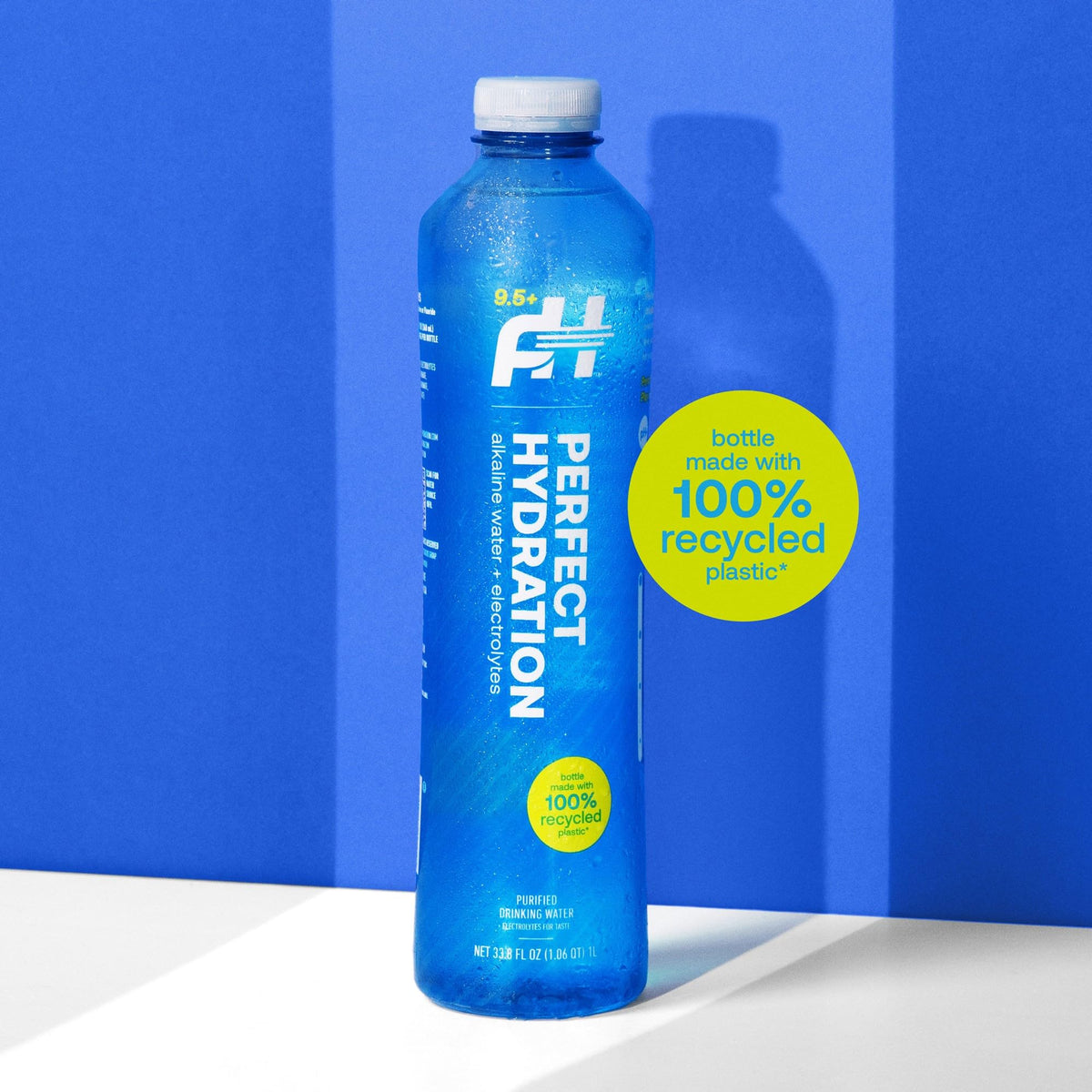 Perfect Hydration case of 12 bottles ready for workouts and travel.