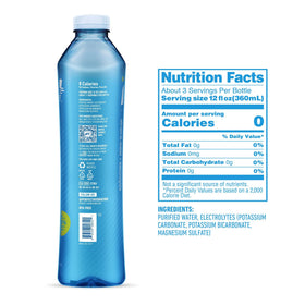 Perfect Hydration minerals electrolytes detail for enhanced flavor.