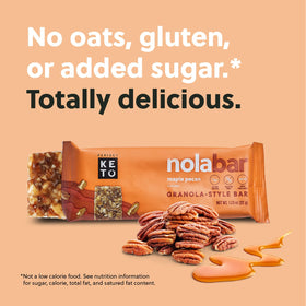 Perfect Keto Nola Bars 8-pack display for bulk snack planning.