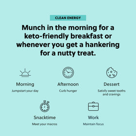 Breakfast-ready bar on plate with coffee option for steady morning energy.