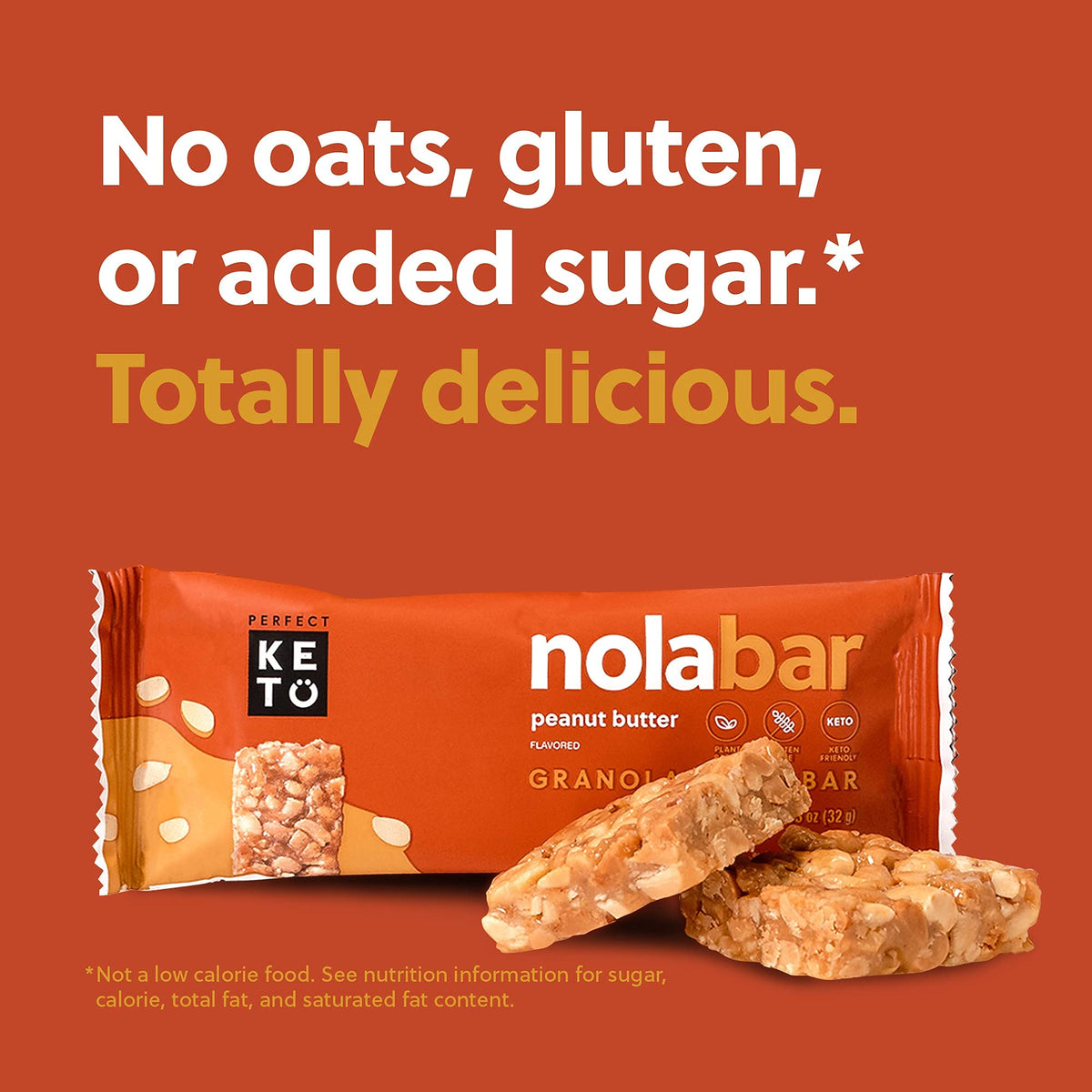 Perfect Keto Nola Bars breakfast setup; quick morning energy with MCTs.