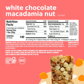 Nola Bars close-up ingredients with almonds and macadamia for premium taste