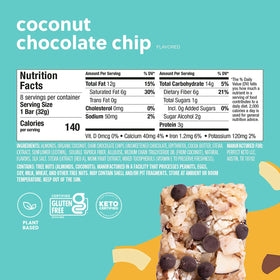 Cross-section reveals dense almond and coconut layers with fiber and healthy fats.