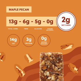 Perfect Keto Nola Bars MCT oil close-up highlights energy support.