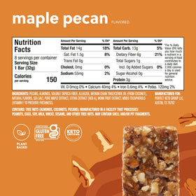 Perfect Keto Nola Bars on-the-go pack ideal for breakfast or travel.